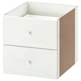 wklad-z-2-szufladami-regal-kallax-bialy-33x33-cm