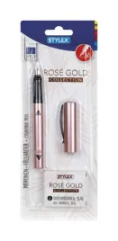 pioro-kulkowe-stylex-rose-gold-niebieski