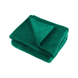 koc-polarowy-200x200-cm-teesa-butelkowa-zielen-220-g-m2-oeko-tex-100