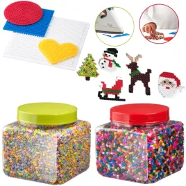 koraliki-do-prasowania-26000-szt-foremki-szablony-ikea-pyssla-zestaw-12-kg