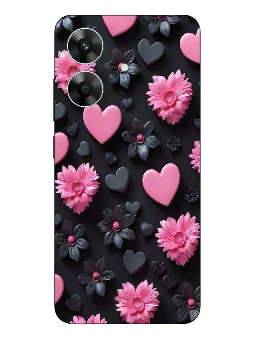 etui-case-do-realme-note-60-serca-milosc-wzorki-stan-nowy