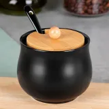 cukierniczka-ceramiczna-czarna-stan-nowy