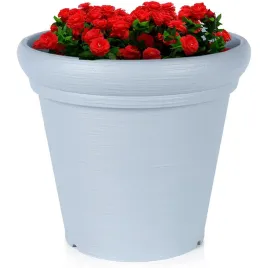 doniczka-ogrodowa-plastikowa-szara-okragla-38x34-cm