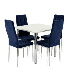 zestaw-stol-lugano-80x80-blat-bialy-nogi-chrom-4-monako-granat-welur
