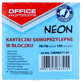 karteczki-samoprzylepne-bloczek-notes-niebieski-neon-76x76mm-70gsm-100-szt