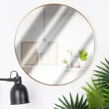 lustro-scienne-zlote-okragle-50-cm-stan-nowy