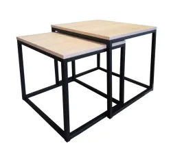stolik-kawowy-2w1-dab-sonoma-podstawa-czarna-nowoczesny-design
