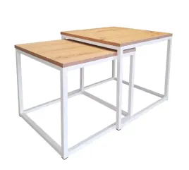 stolik-kawowy-2w1-dab-craft-podstawa-biala-nowoczesny-design