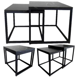 stolik-kawowy-2w1-marmur-podstawa-czarna-kwadratowy-50x50-cm