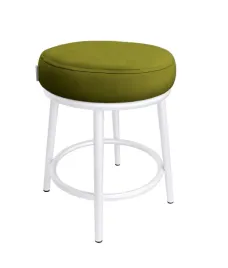 taboret-ben-noga-metalowa-biala-bl75