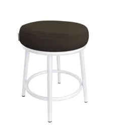 taboret-ben-noga-metalowa-biala-mg05