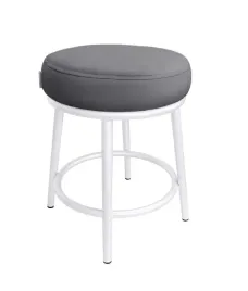 taboret-ben-noga-metalowa-biala-bl14