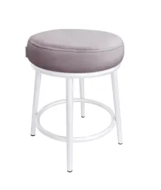 taboret-ben-noga-metalowa-biala-mg55