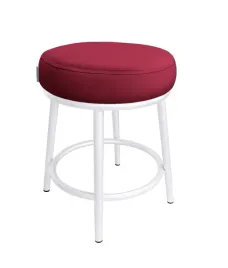 taboret-ben-noga-metalowa-biala-mg31