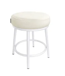 taboret-ben-noga-metalowa-biala-mg50