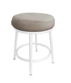 taboret-ben-noga-metalowa-biala-mg09