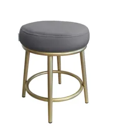 taboret-ben-noga-metalowa-zlota-bl14