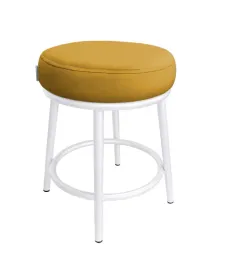 taboret-ben-noga-metalowa-biala-mg15