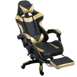 fotel-gamingowy-games-zloty-czarny-krzeslo-biurowe-z-podnozkiem-masaz