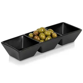 miseczki-na-przekaski-ceramiczne-czarne-potrojne-29-cm