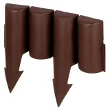 palisada-ogrodowa-brazowa-25-cm-stan-nowy-kolor-inny