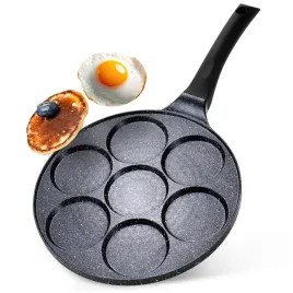 patelnia-do-jajek-granitowa-7-otworow-black-line-26-cm