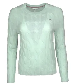tommy-hilfiger-sweter-damski-welniany-warkocz-mietowy-s