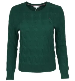tommy-hilfiger-sweter-damski-welniany-warkocz-butelkowa-zielen-xs