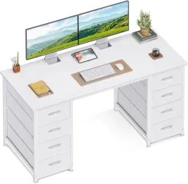 biurko-komputerowe-prostokatny-coleshome-8-szuflad-120-x-48-x-74-cm-biale