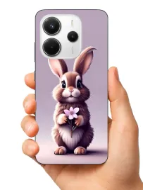 etui-case-do-xiaomi-redmi-note-14-kroliki-kroliczki-zwierzeta