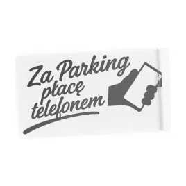 naklejka-na-szybe-do-auta-za-parking-place-telefonem-wycinana-z
