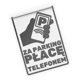 naklejka-parking-oplacony-telefonem-za-parking-place-telefonem-na