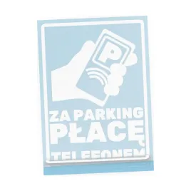 naklejka-parking-oplacony-telefonem-za-parking-place-telefonem-na