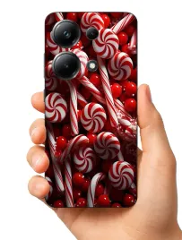 etui-case-do-poco-m6-pro-choinka-bombki-swieta