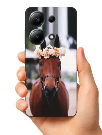 etui-case-do-poco-m6-pro-konie-koniki-zwierzeta