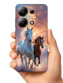 etui-case-do-poco-m6-pro-kon-konie-koniki-zwierzeta