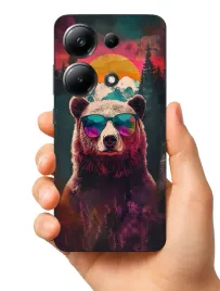 etui-case-do-poco-m6-pro-pajaki-rekiny-dzikie-zwierzeta