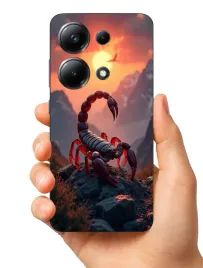 etui-case-do-poco-m6-pro-pajaki-rekiny-dzikie-zwierzeta