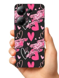 etui-case-do-poco-m6-pro-serca-milosc-wzorki
