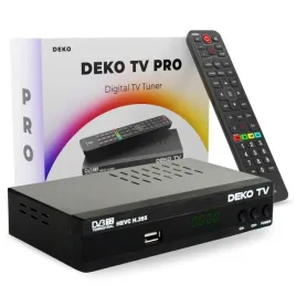 tuner-dekoder-dvbt2-dekotv-pro-telewizji-naziemnej-dvb-t2-hevc-pilot-deko