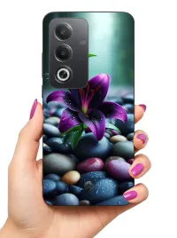 etui-case-do-oppo-a3-pro-5g-a80-5g-rosliny-kwiaty-roze-lilie