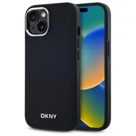 dkny-dkhmp14spscmclk-iphone-14-6-1-czarny-black-hardcase-plain-logo-magsafe