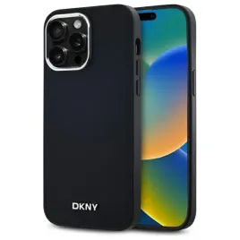 dkny-dkhmp14xpscmclk-iphone-14-promax-6-7-czarny-black-hardcase-plain-logo