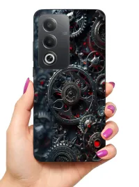 etui-case-do-oppo-a3-pro-5g-a80-5g-trojwymiar-planety-kolory-zebatki