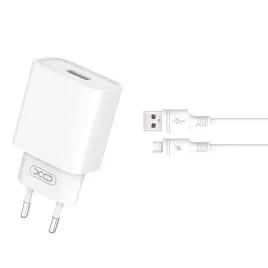 xo-ladowarka-sieciowa-ce02d-qc-3-0-18w-1x-usb-biala-kabel-microusb