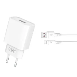 xo-ladowarka-sieciowa-ce02d-qc-3-0-18w-1x-usb-biala-kabel-usb-c