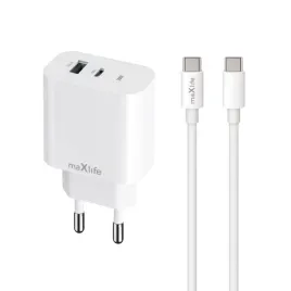 maxlife-ladowarka-sieciowa-pd-qc-mxtc-06-20ac-1x-usb-c-1x-usb-20w-biala-k