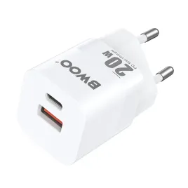 bwoo-ladowarka-sieciowa-pd-cda156-1x-usb-c-1x-usb-20w-biala