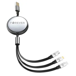 forever-kabel-3w1-usb-lightning-2x-usb-c-12-m-100w-czarny
