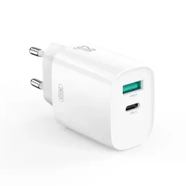 xo-ladowarka-sieciowa-ce29-pd-20w-1x-usb-c-1x-usb-biala